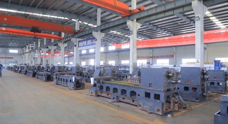 Slant Bed CNC Lathe Factory Display