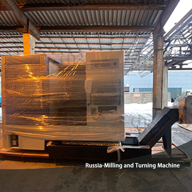 Russian customer received the turning and milling compound machine ALCK52Y