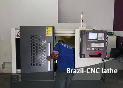 Automatic cnc lathe ALTKC36A shipped to Brazil