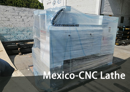 Mexico customer received metal CNC lathe CK6140X750 and VMC300