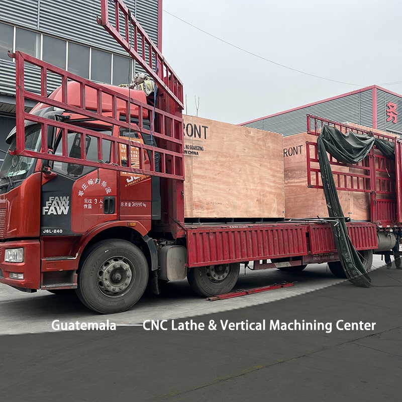 Two CNC machine tools are sent to Guatemala