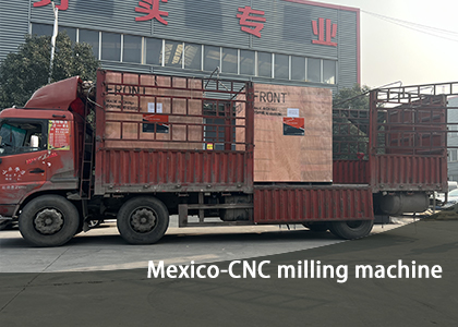 CNC milling machine sent to Mexico