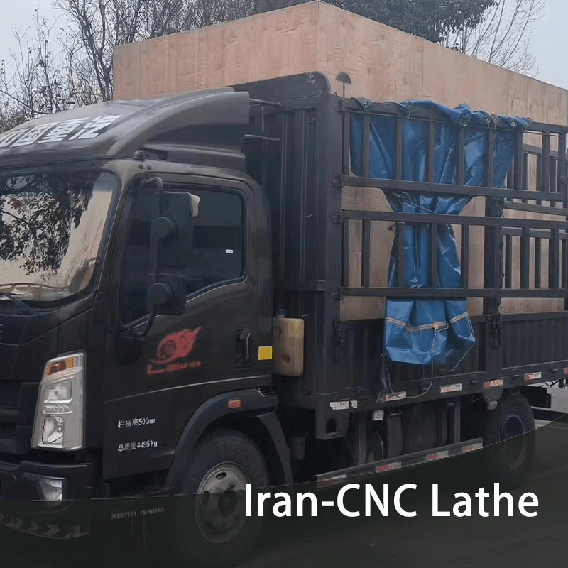 Automatic cnc lathe ALCK6130 sent to Iran