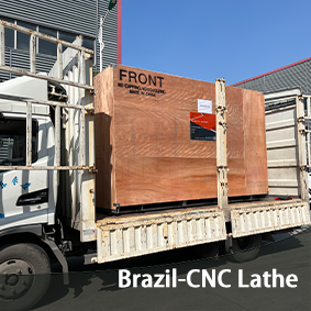 Horizontal CNC Lathe sent to Brasil