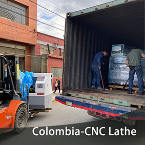 Columbia customer received automatic CNC lathe ALCK0640