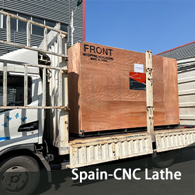 CNC lathe for metal ALCK6163x1500 sent to Spain