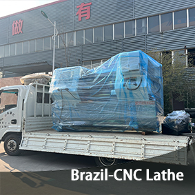 Horizontal CNC Lathe CK6150X1500 sent to Brazil