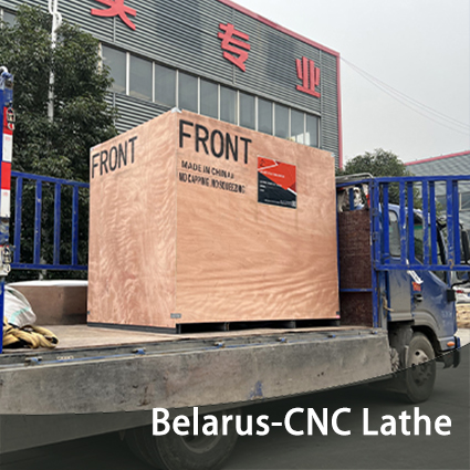 CNC lathe for metal ALCK6130 shipped to Belarus