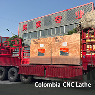 CNC lathe for metal ALCK0640 sent to Colombia