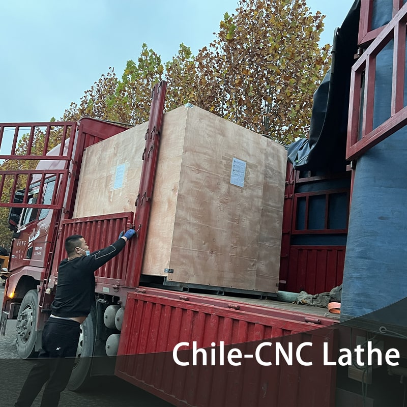 Horizontal CNC lathe CK6150X1000 sent to Chile